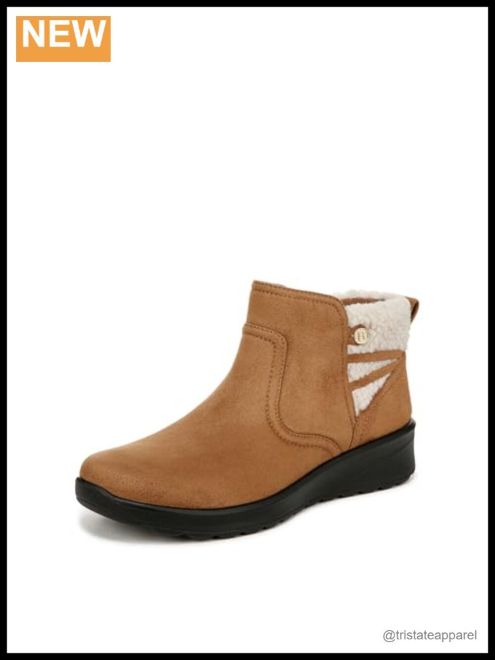 Women's Ankle Bootie with Side Zipper Stretch Fabric Lightweight